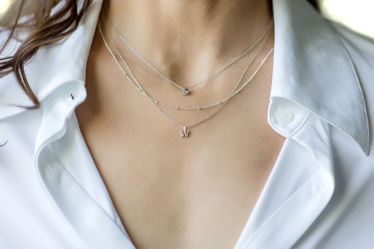 14K Gold and Lab-Grown Diamond Solitaire Pendant