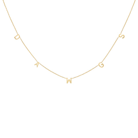 UW Gold DAWGS Necklace