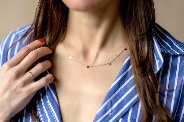 UW Tiny Station Necklace