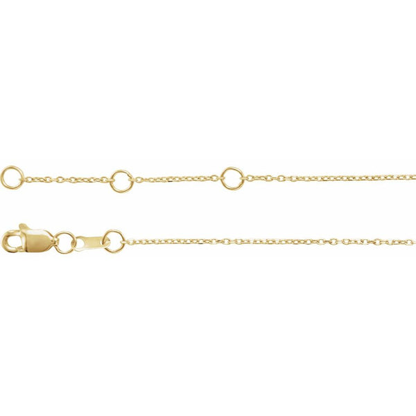 14K Yellow Gold Mama Bracelet