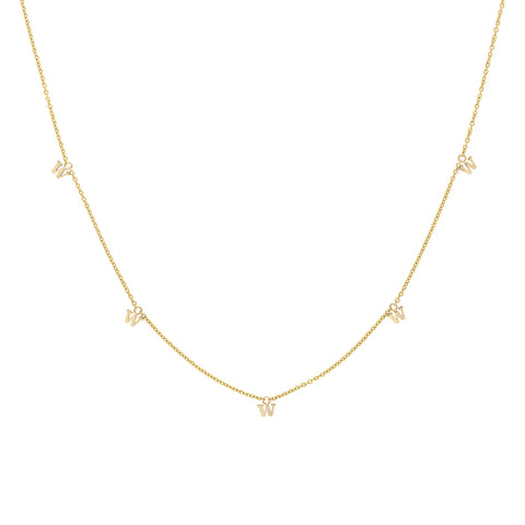 UW Tiny Station Necklace