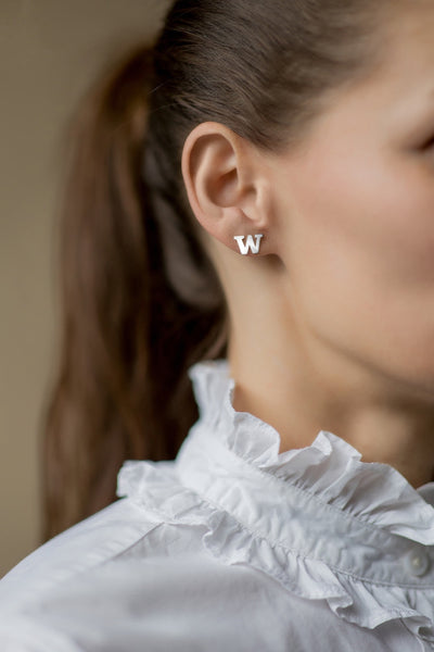 UW Silver Classic Earrings