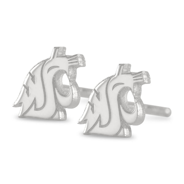 WSU Tiny Cougar Earrings
