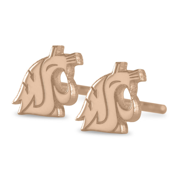 WSU Tiny Cougar Earrings