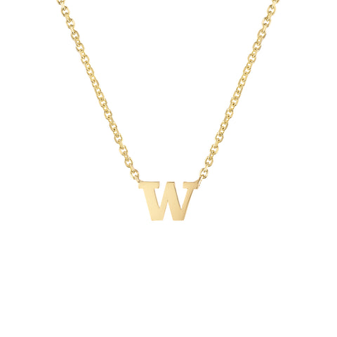 UW Gold Tiny Pendant