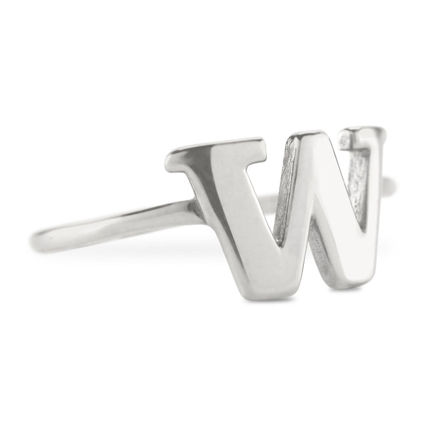 UW Silver Dubs Up Ring